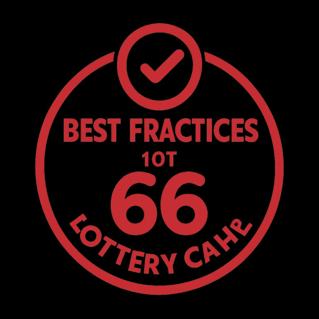 Icon representing 66 Lottery Game best practices.