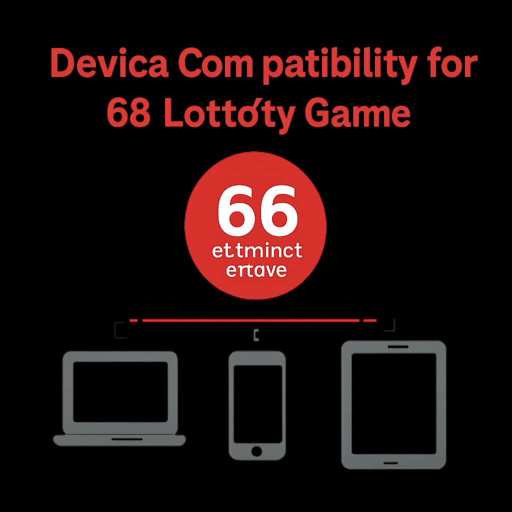 Illustration detailing the installation process for 66 Lottery Game.