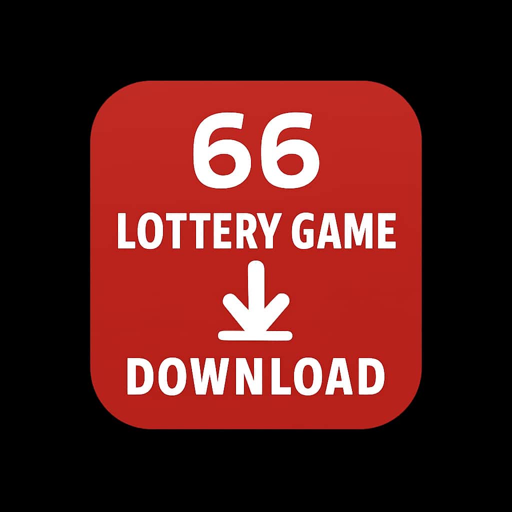 Icon representing 66 Lottery Game Download with color #c4181a.