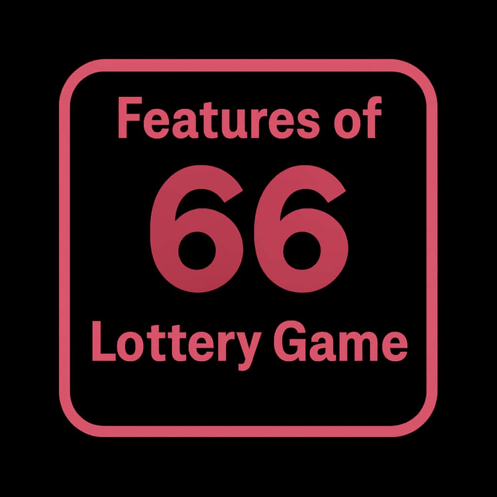 Icon representing the features of 66 Lottery Game.