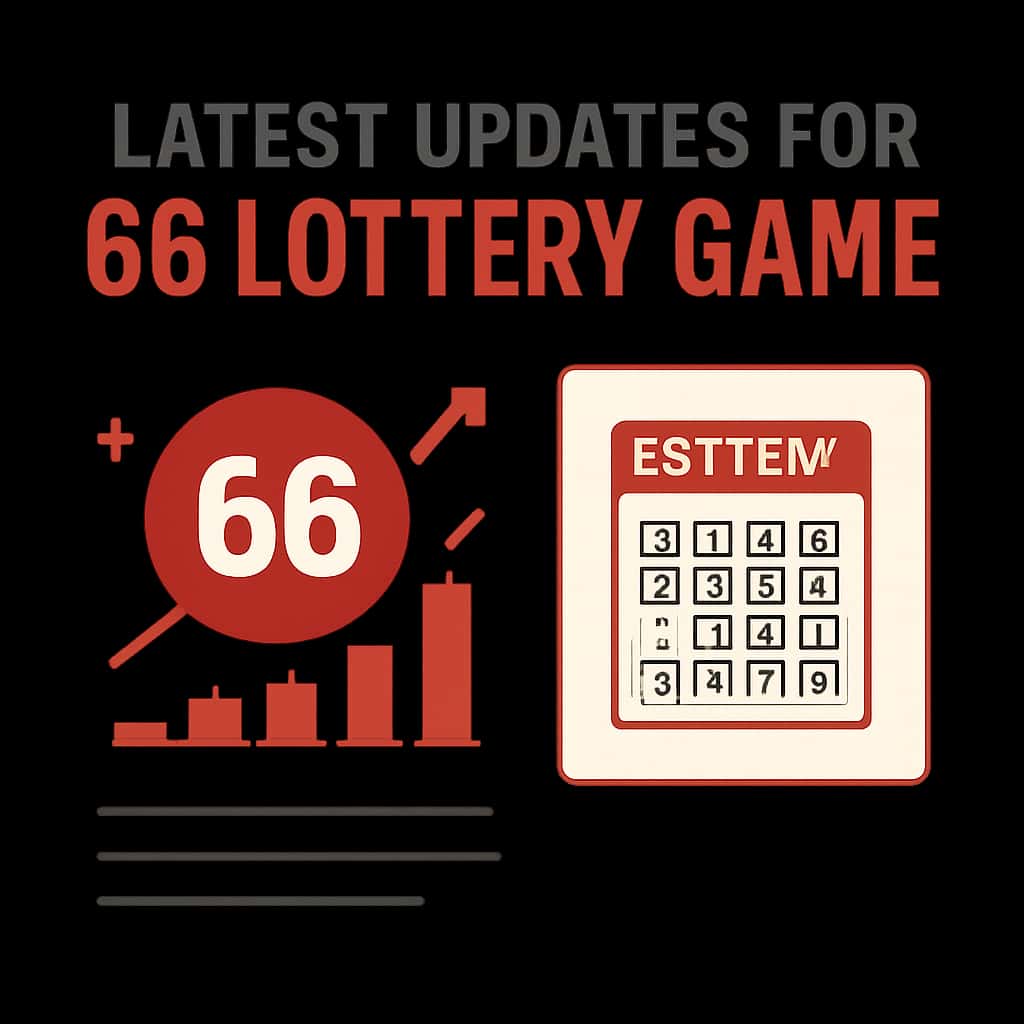 An educational diagram showing features of the 66 Lottery Game.