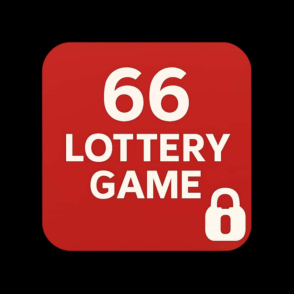 Badge representing tips for securing a 66 Lottery Game account.