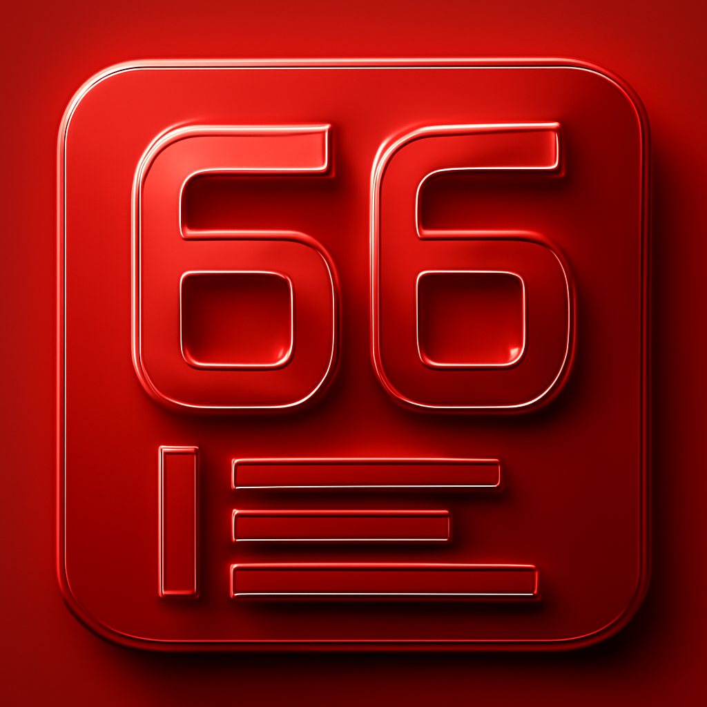 An icon of the User Guide for 66 Lottery Game.