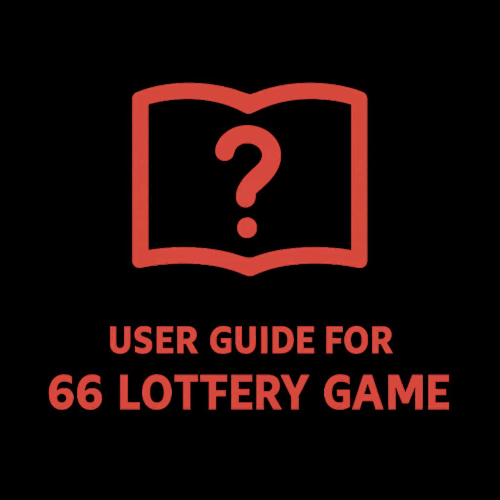 An icon of the User Guide for 66 Lottery Game.